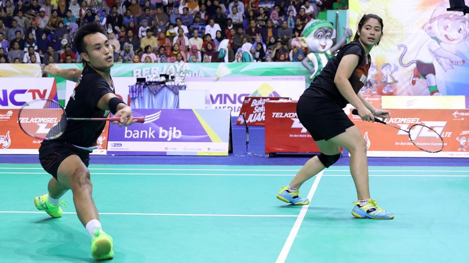 Ganda campuran Indonesia, Hafiz Faisal/Shela Devi Aulia. - INDOSPORT